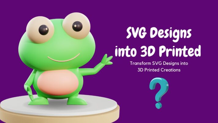 Transform SVG Designs into 3D Printed Creations
